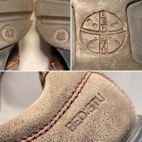 Bed Stu Men’s 9 Women’s 10 Chunky Lace up shoes - Picture 11 of 17